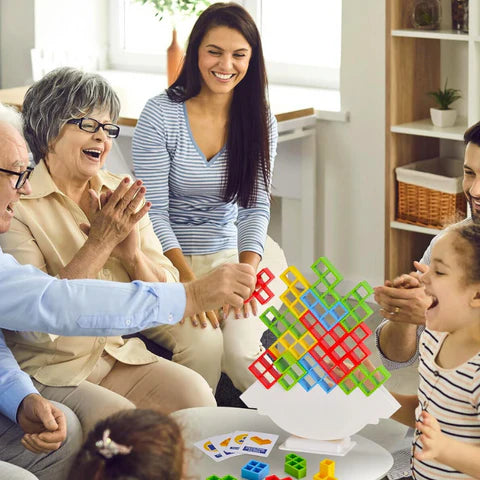 Tetris în echilibru - joc de societate