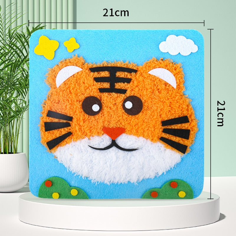 Set creativ pentru copii pentru cusut