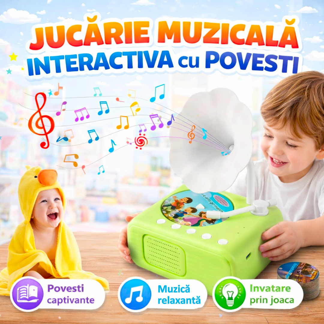 Jucărie Muzicală Interactivă cu Povești | Storytune