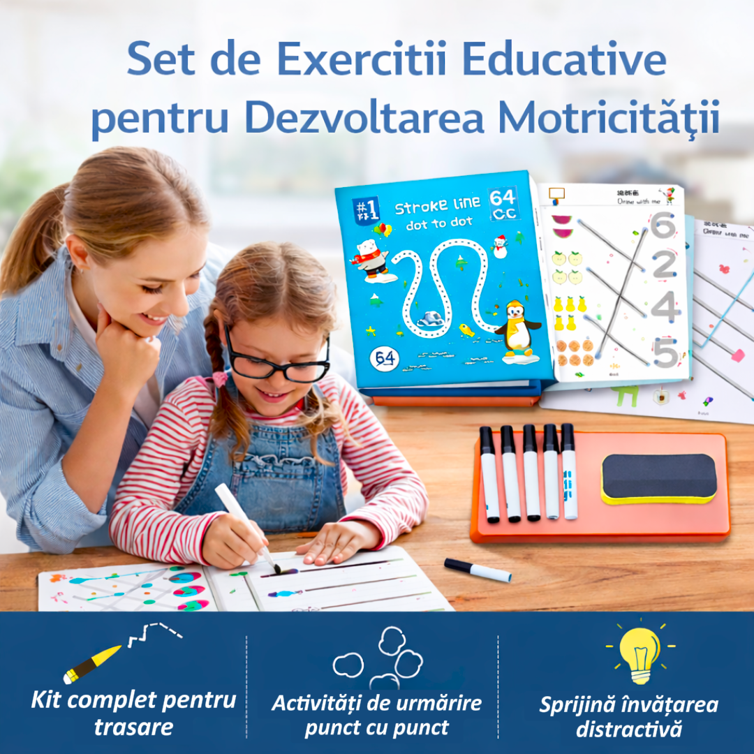 Caiet de lucru Montessori Copilul Curios | Montifun