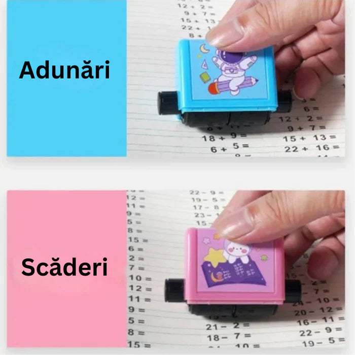Set Ștampile Operații Aritmetice (Adunare și Scădere) | Numerix